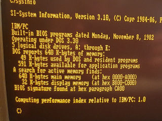 picture of ibm portable xt